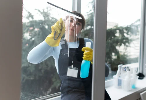 Nettoyage de vitres intérieures et extérieures à Volesvres